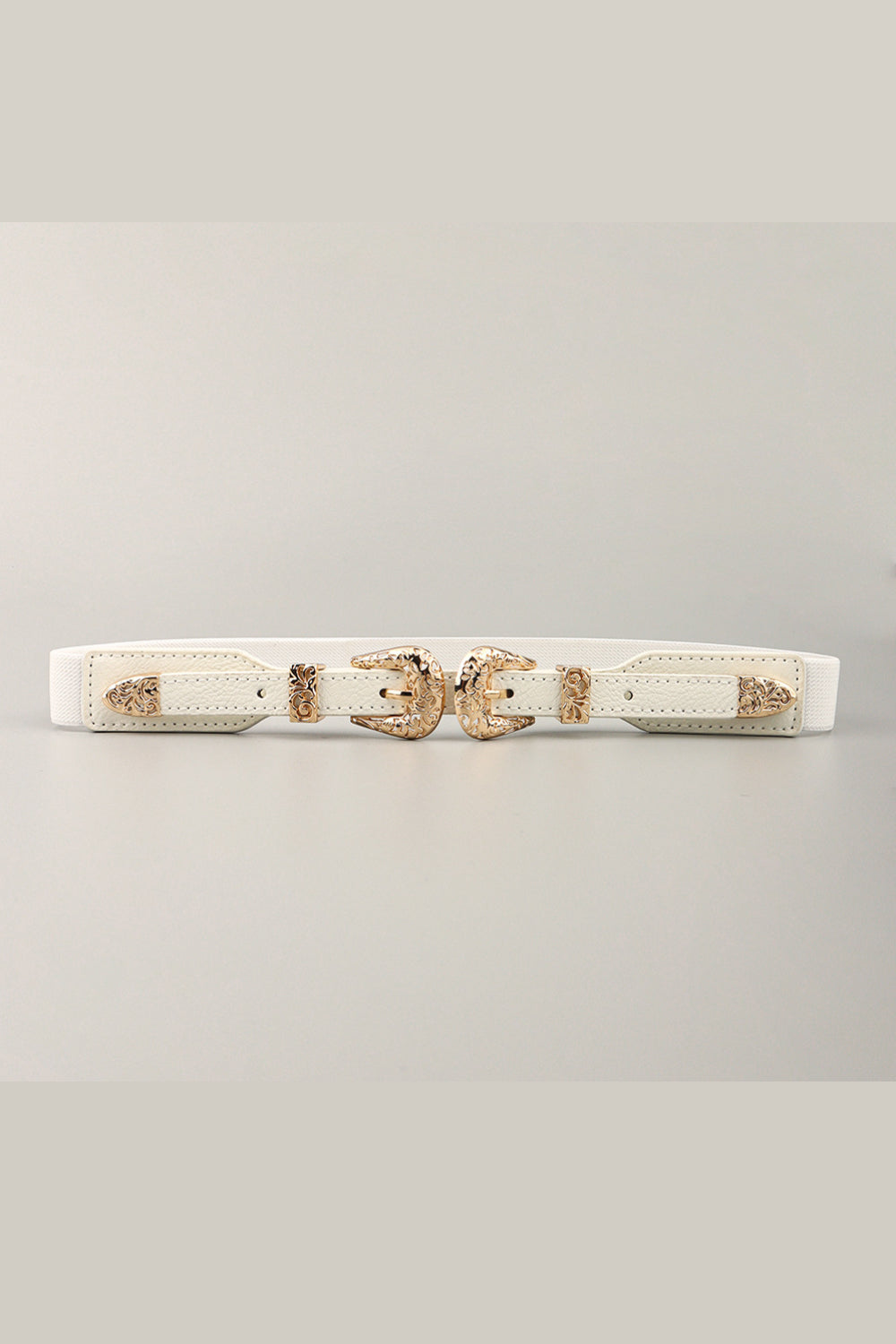 Double Buckle Elastic Belt Carauana Store