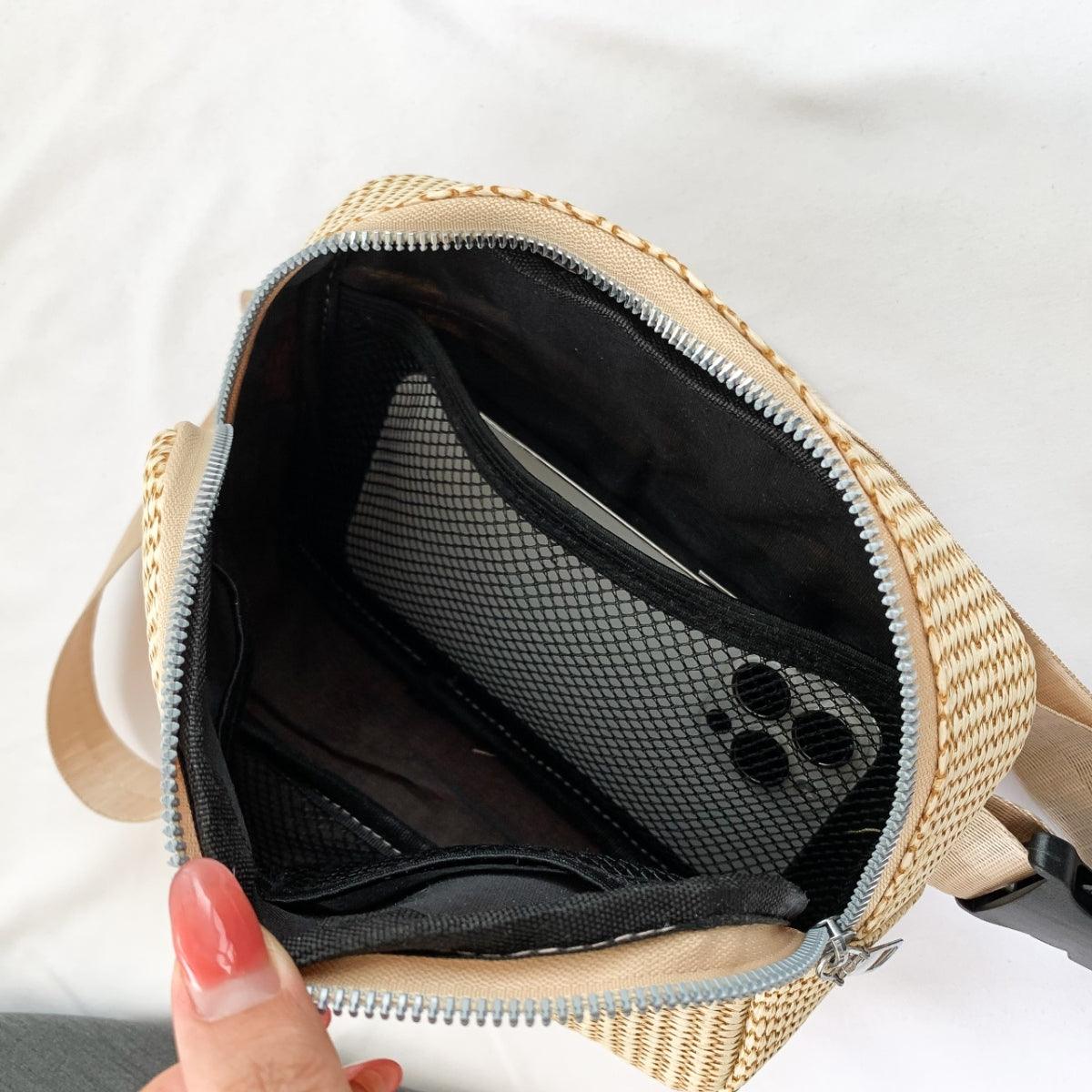 Small PU Leather Sling Bag Carauana Store