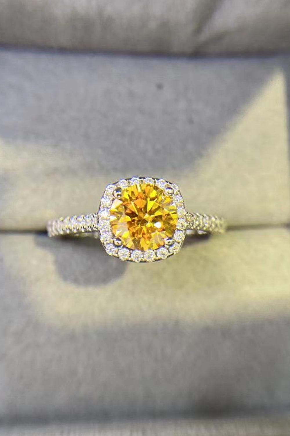 Feel Your Love 3 Carat Moissanite Ring Carauana Store