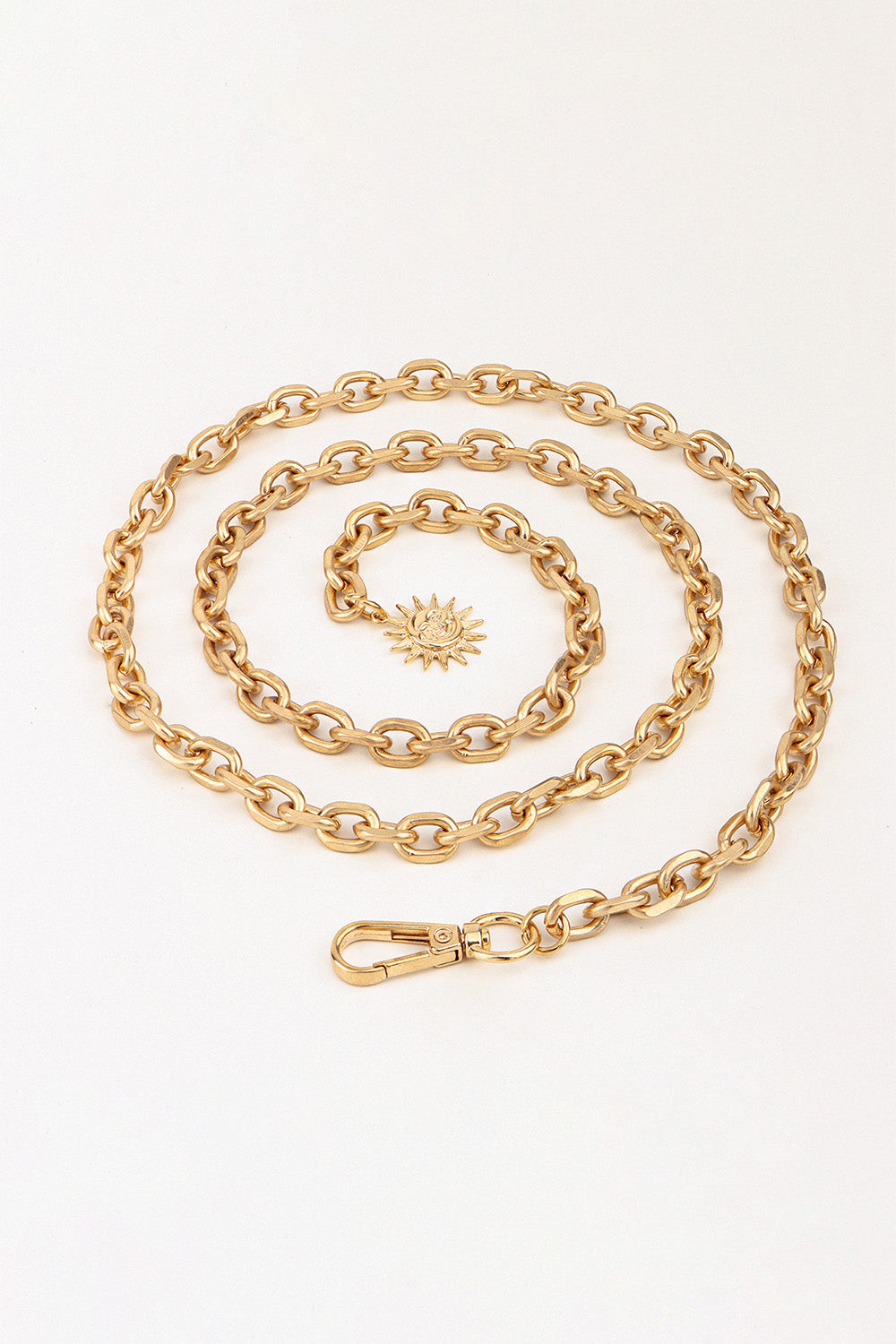 Sun Iron Chain Belt Carauana Store