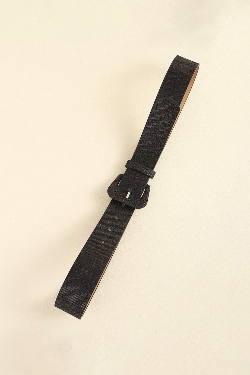 Glitter PU Leather Belt Carauana Store