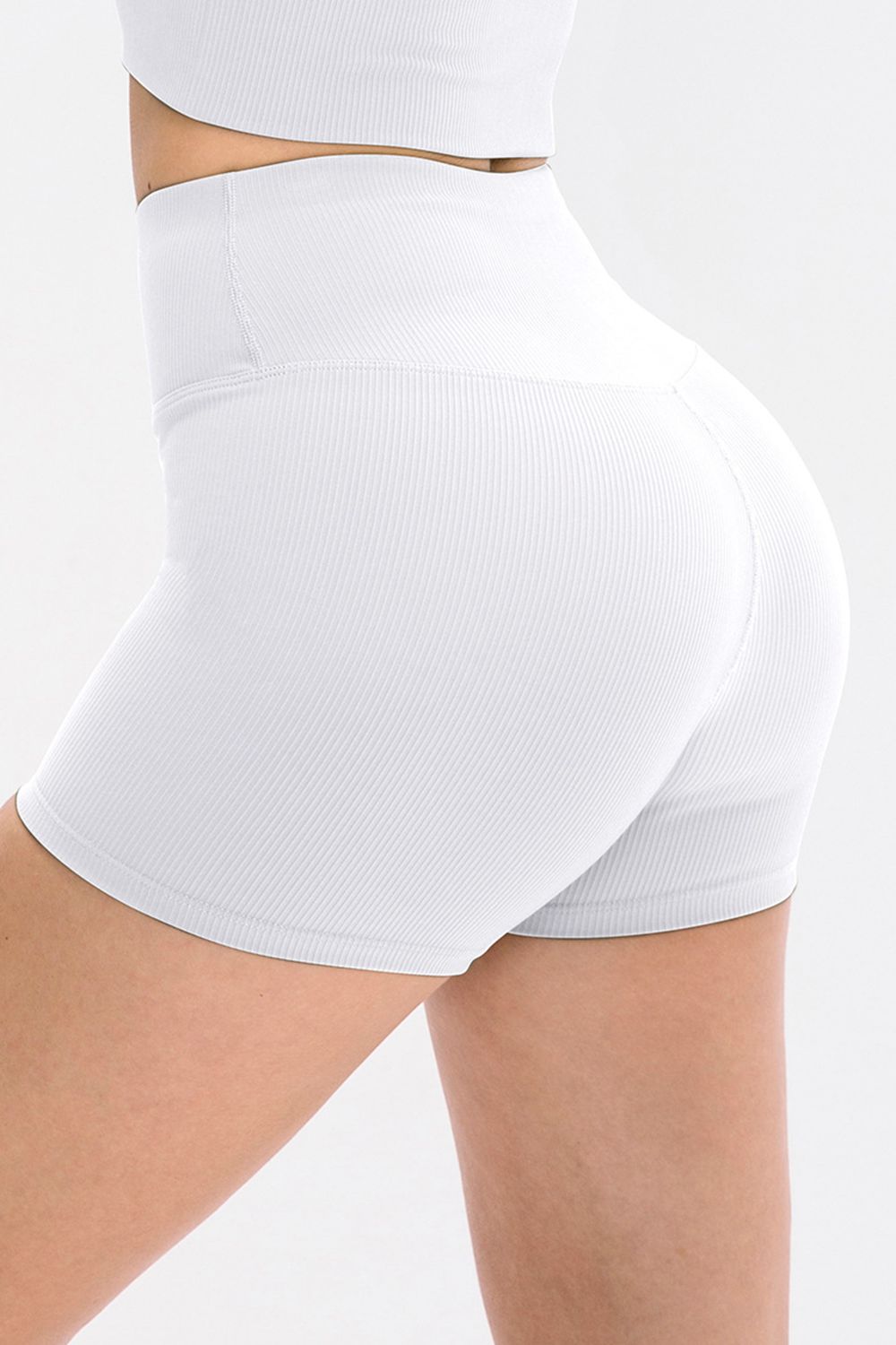 Slim Fit Wide Waistband Sports Shorts Carauana Store