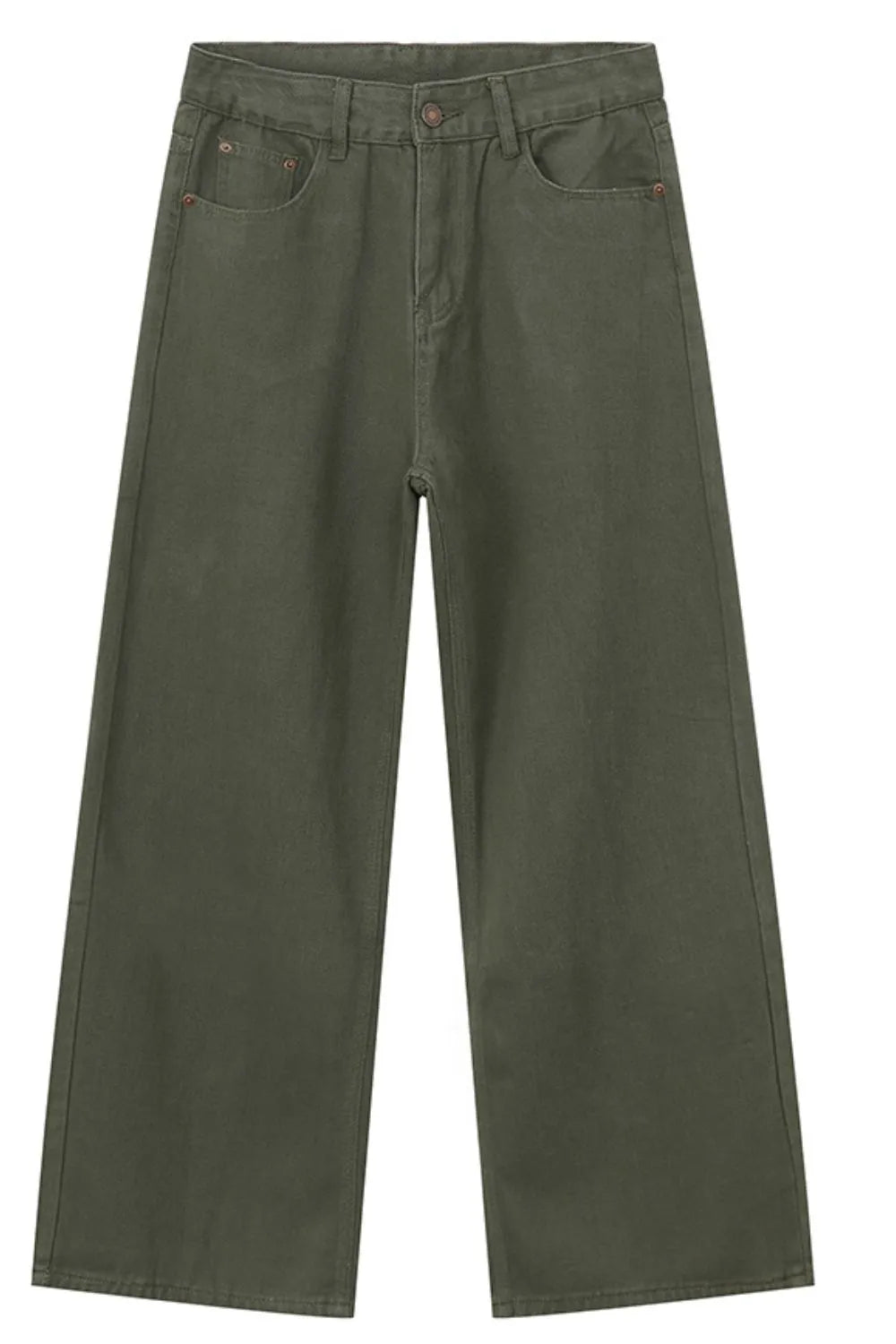 Wide Leg Jeans with Pockets Carauana Store