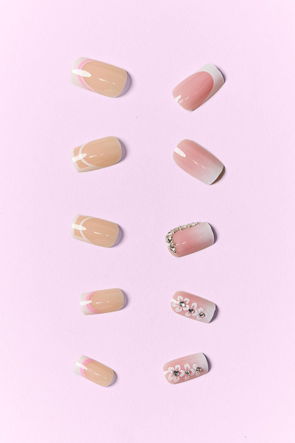 SO PINK BEAUTY Press On Nails 2 Packs Carauana Store