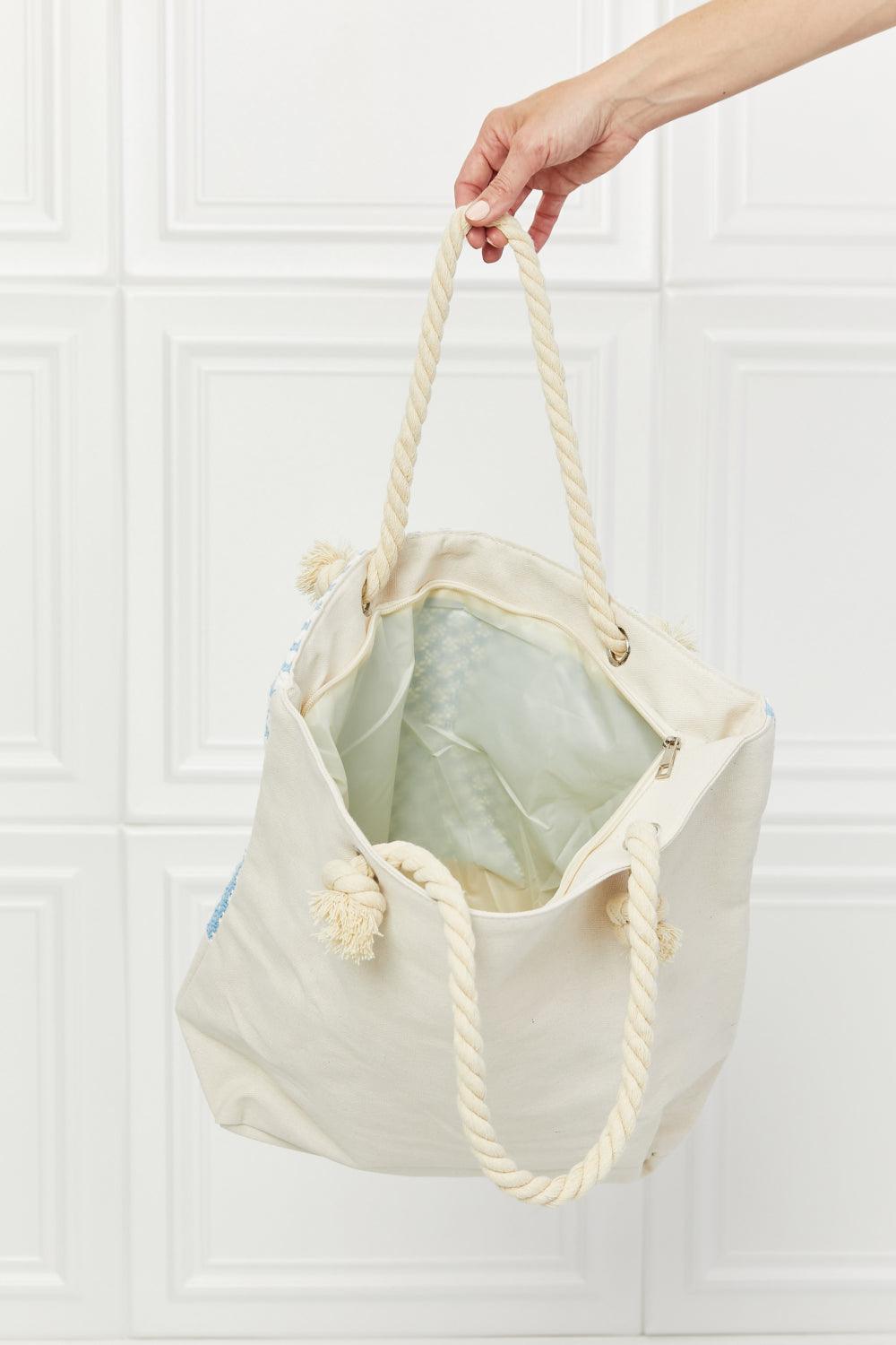 Justin Taylor Picnic Date Tassel Tote Bag Carauana Store