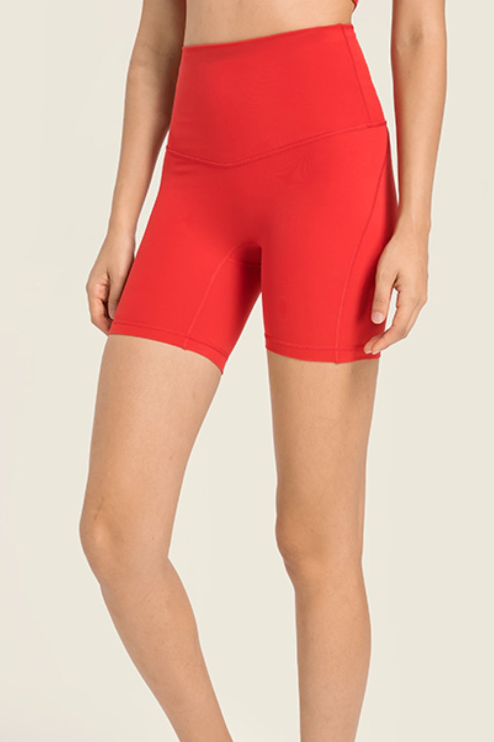 Millennia Seamless High-Rise Wide Waistband Biker Shorts Carauana Store