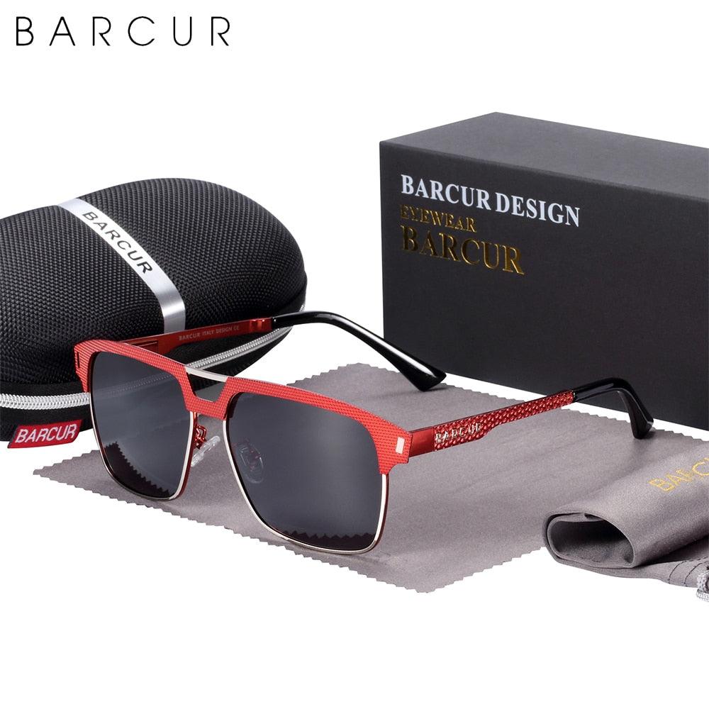 BARCUR Original Design Polarized Sunglasses Carauana Store