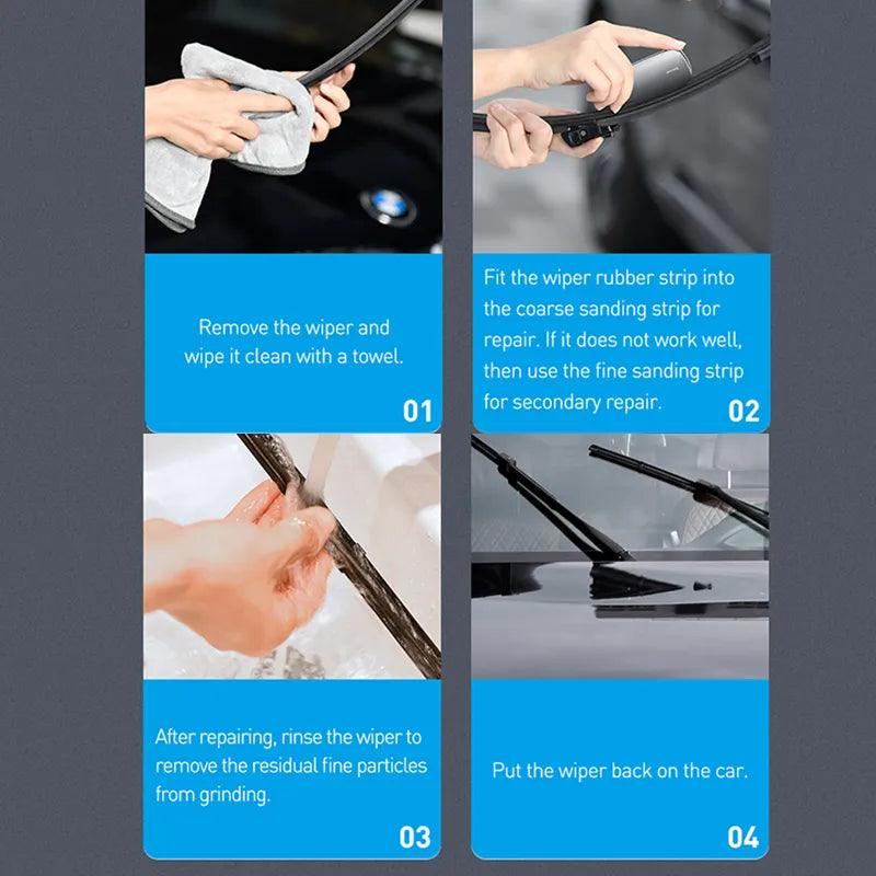 Baseus Rain Wing Wiper Repairer - One-Touch Wiper Blade Repair Carauana Store