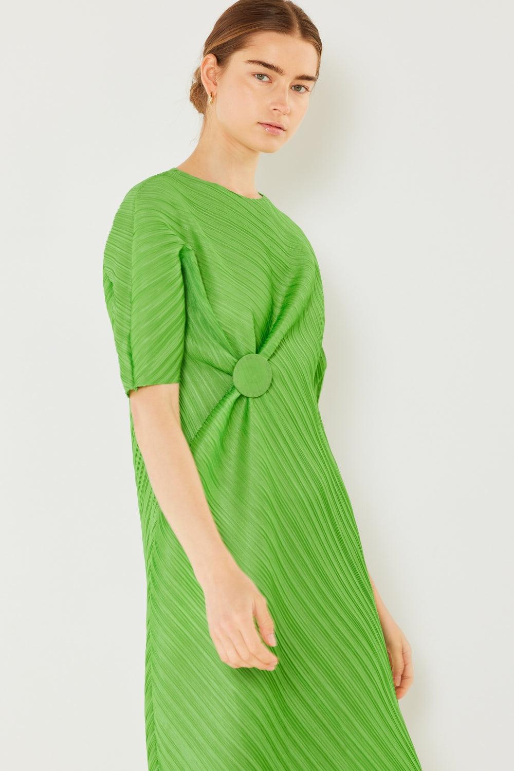 Marina West Swim Pleated Dolman Sleeve Dress Carauana Store
