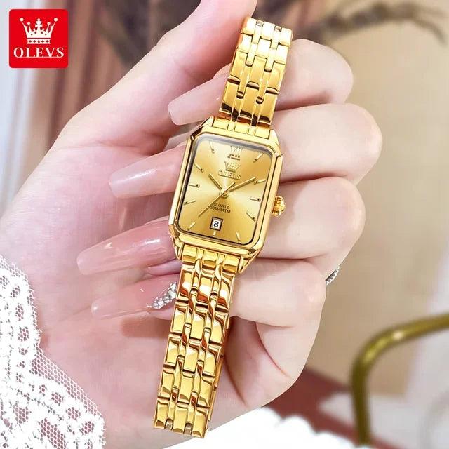 OLEVS Women's Luxury Waterproof Quartz Watch Carauana Store