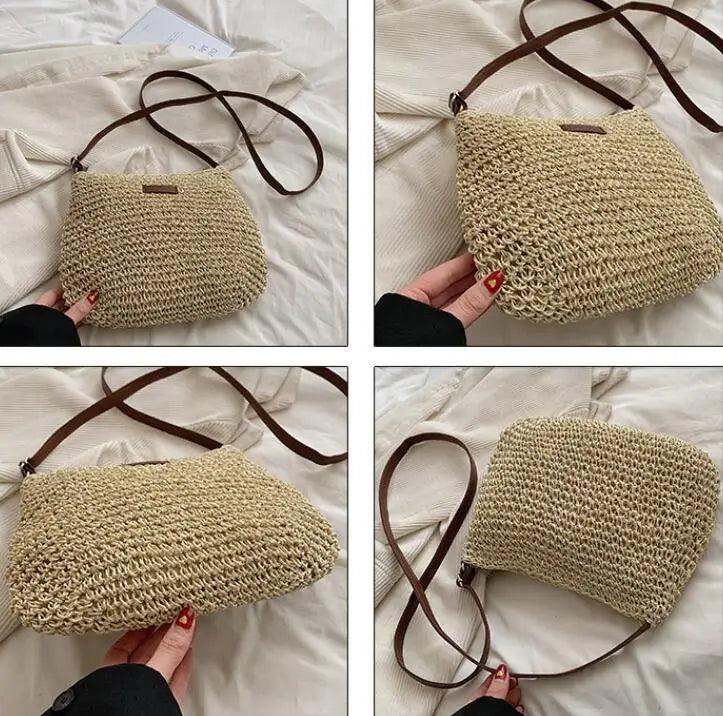 Beach Chic: Women’s Braided Basket Clutch – Perfect for Summer Parties! Carauana Store