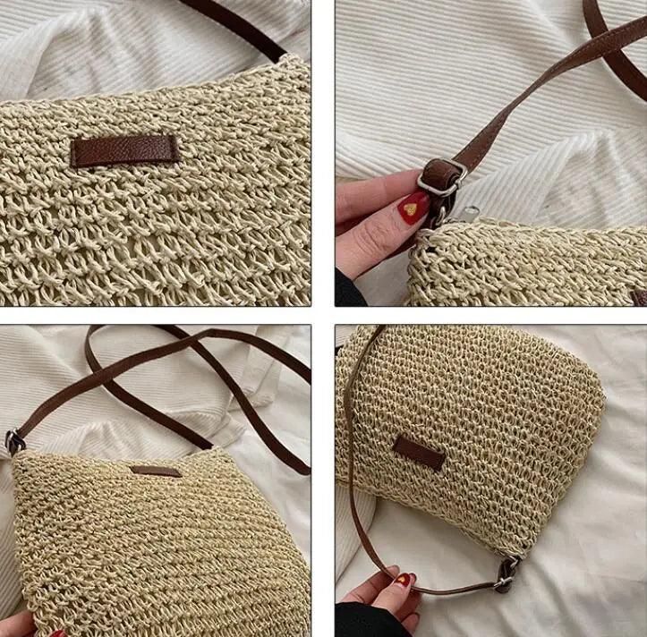 Beach Chic: Women’s Braided Basket Clutch – Perfect for Summer Parties! Carauana Store