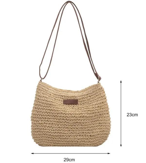 Beach Chic: Women’s Braided Basket Clutch – Perfect for Summer Parties! Carauana Store