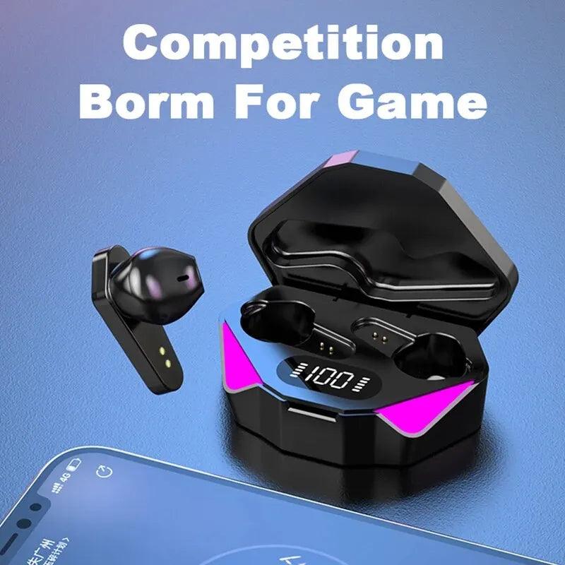 X15 TWS Wireless Bluetooth Headset LED Display Gamer Earbuds with Mic Wireless Headphones Noise Cancelling Bluetooth Earphones Carauana Store