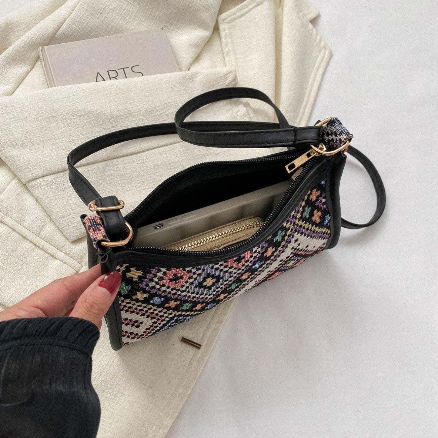 Printed Crossbody Bag Carauana Store