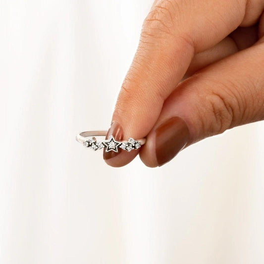 925 Sterling Silver Star Ring Carauana Store