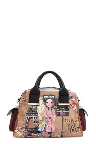 Nicole Lee USA Eco-Leather Boston Bag