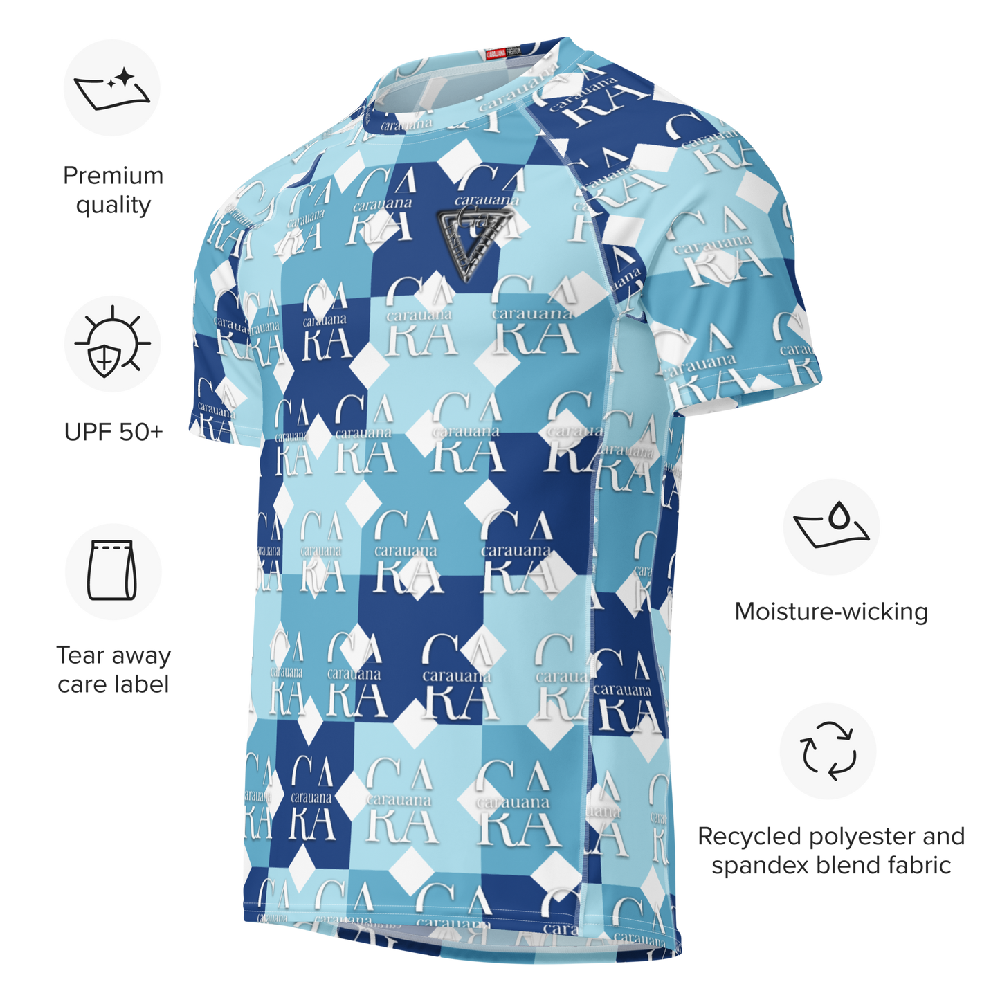 Original CaRaUaNa Rash Guard Brand Edition V104 Carauana Store