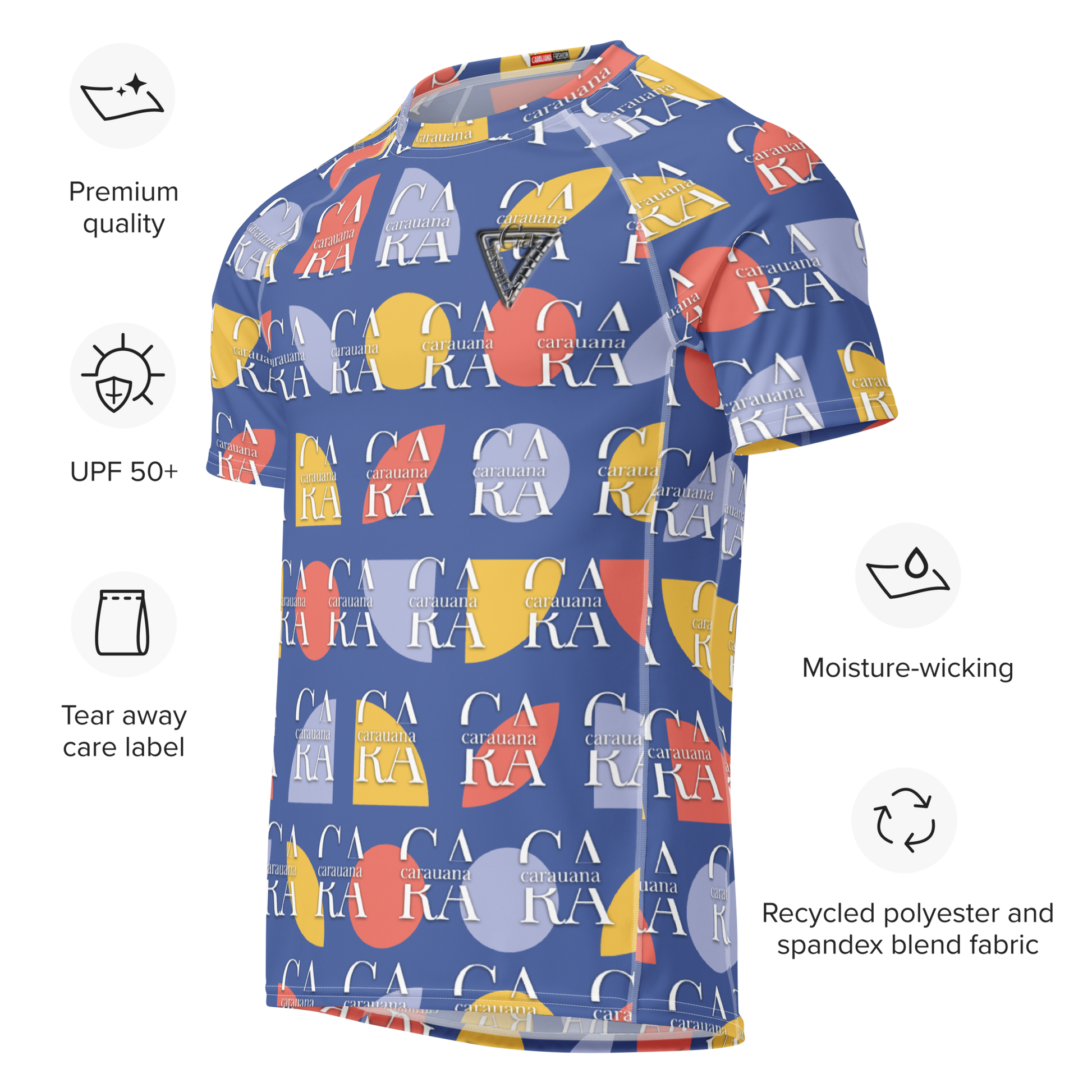 Original CaRaUaNa Rash Guard Brand Edition V102 Carauana Store