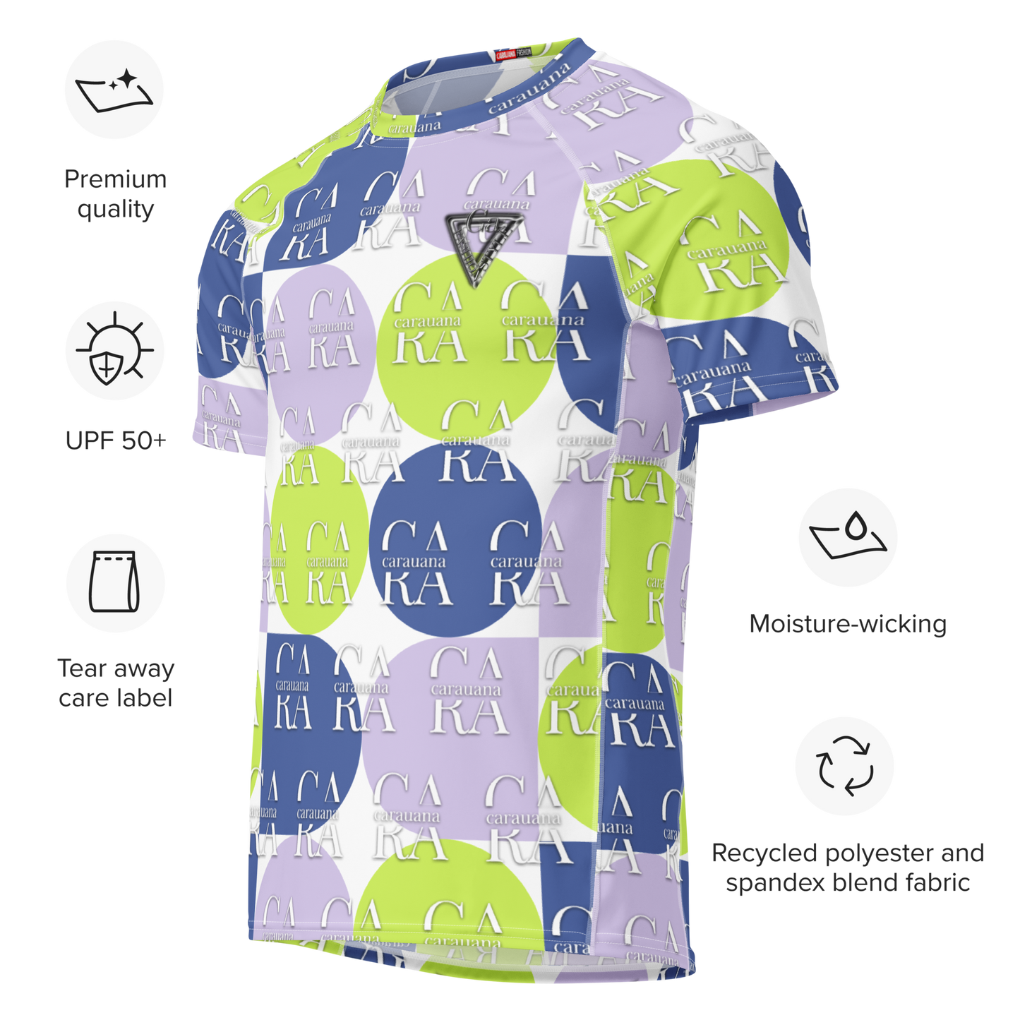 Original CaRaUaNa Rash Guard Brand Edition V101 Carauana Store