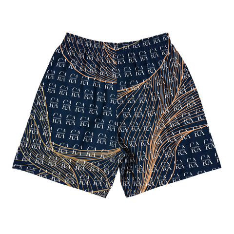 CaRaUaNa Athletic Shorts Unisex  blue gold