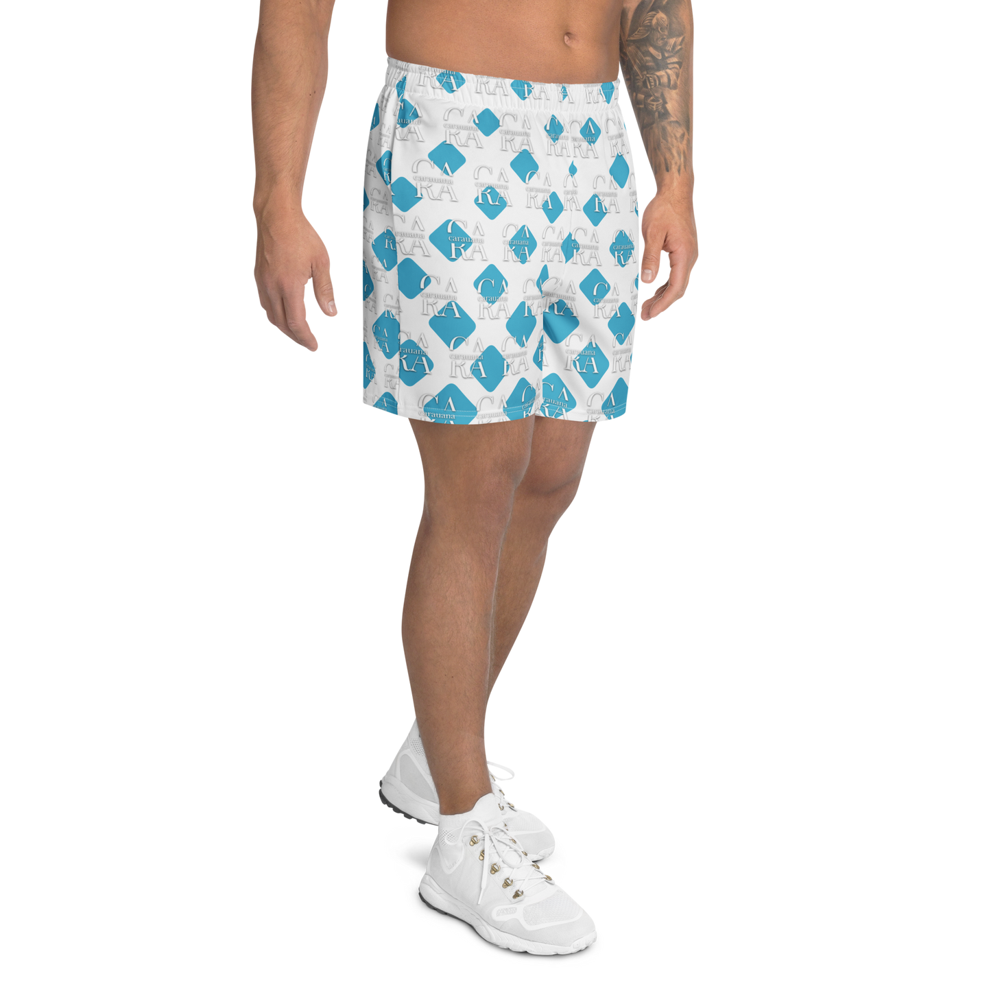 Unisex Athletic Long Shorts CaRaUaNa Cube Style Carauana Store