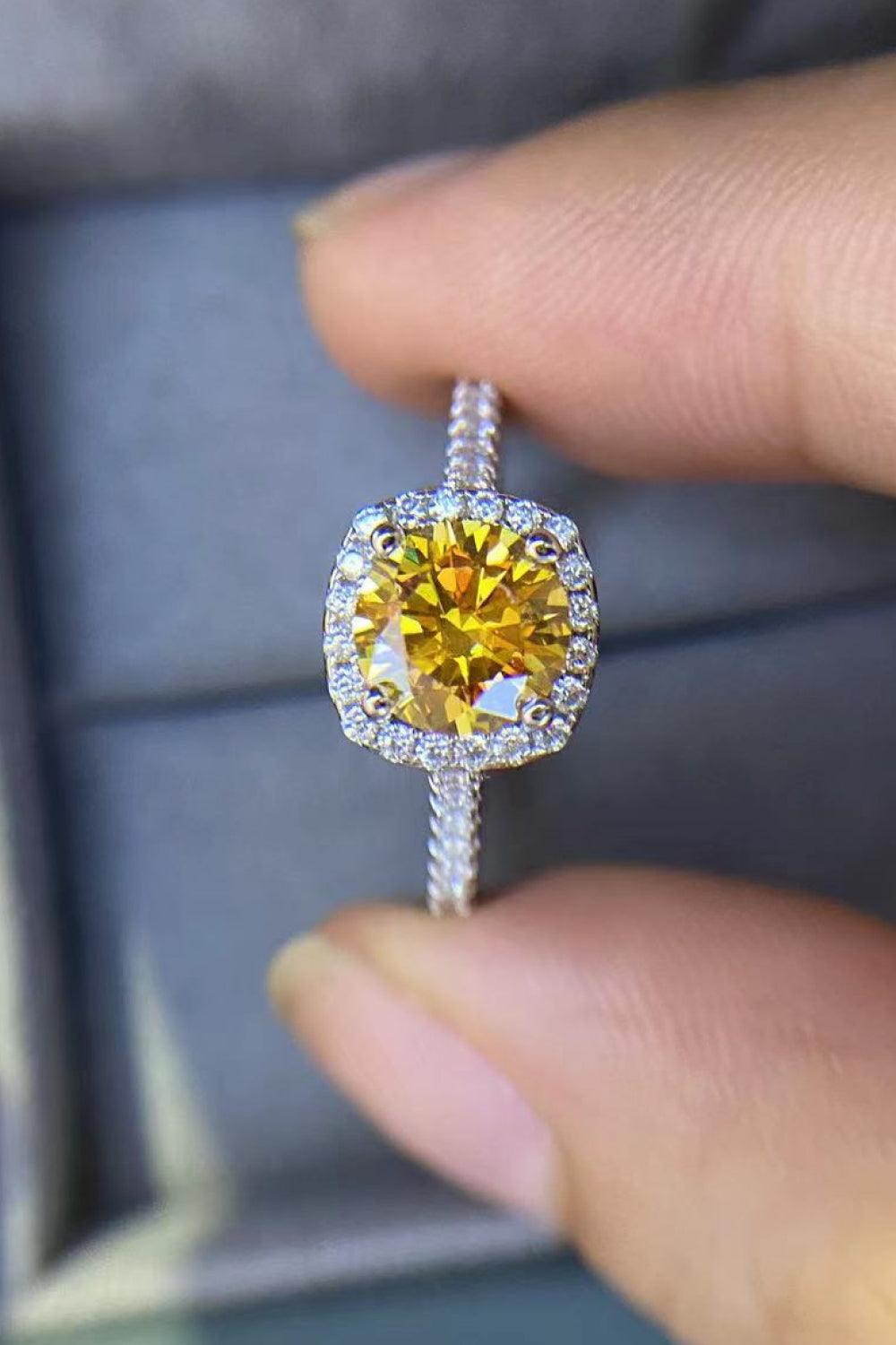 Feel Your Love 3 Carat Moissanite Ring Carauana Store