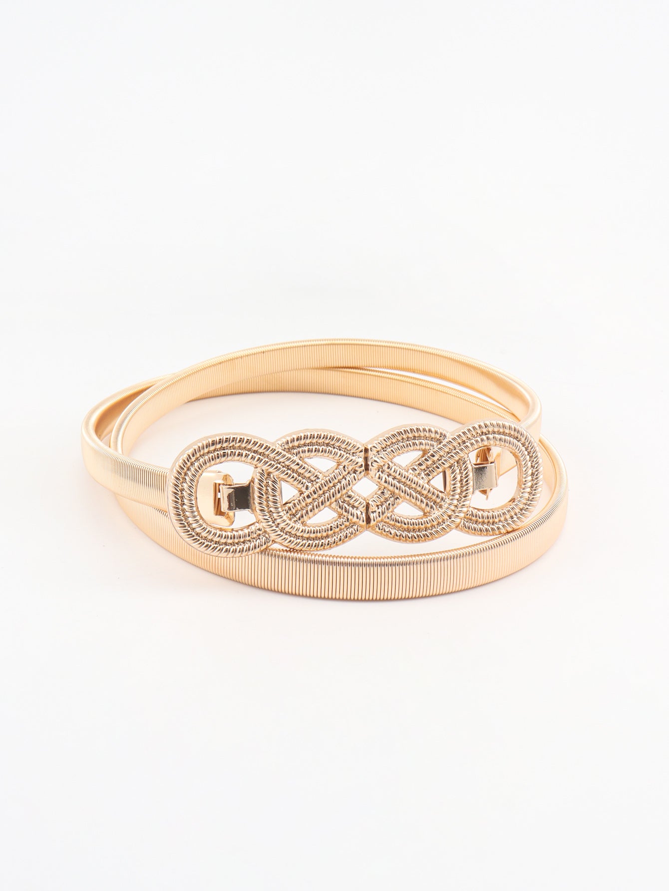 Knot Buckle Metal Belt Carauana Store