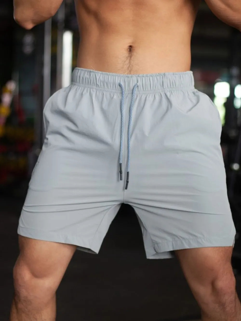 Men's Plus Size Quick-Dry Beach Shorts with Drawstring Carauana Store