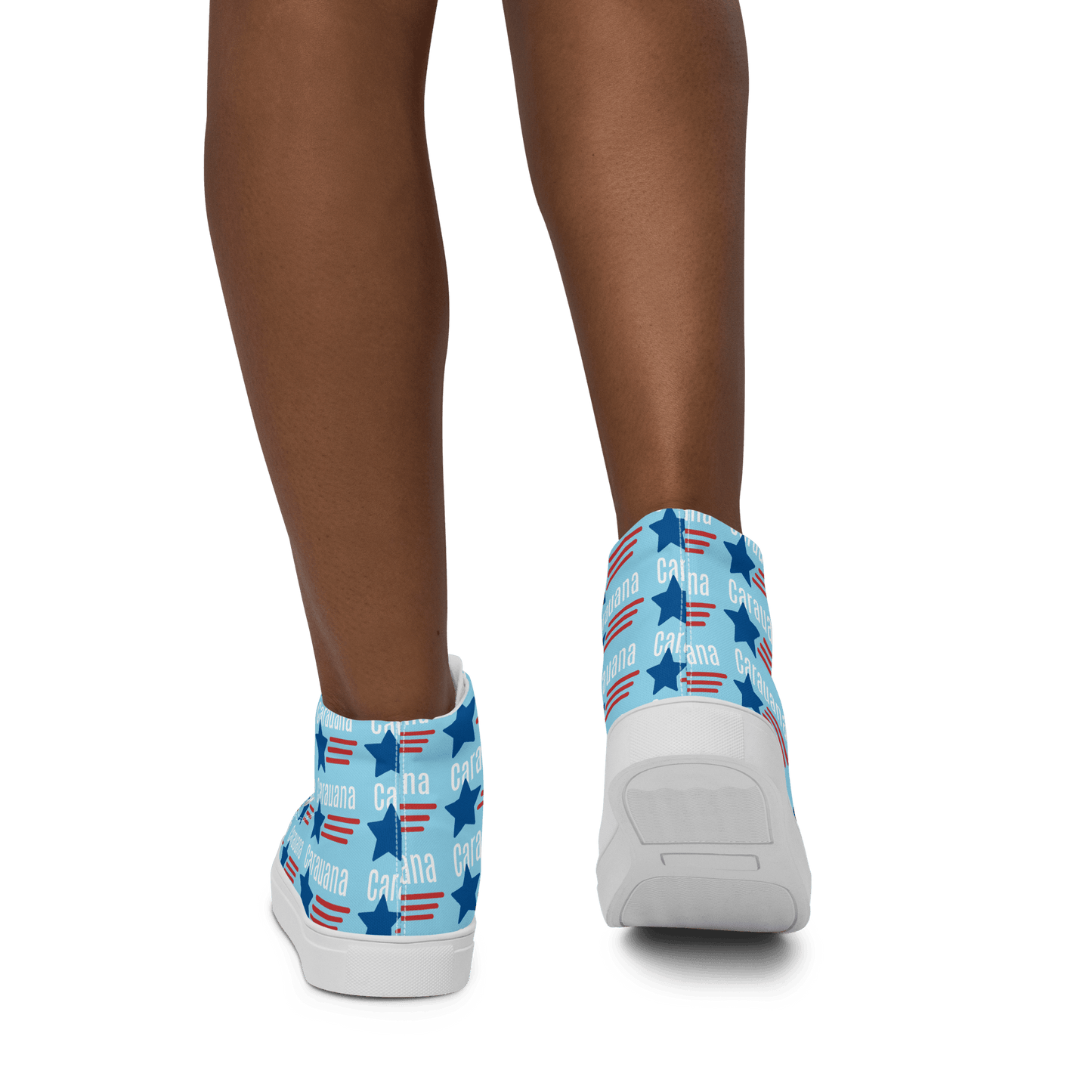 CARAUANA Hip Hop canvas shoes sky blue USA Carauana Store