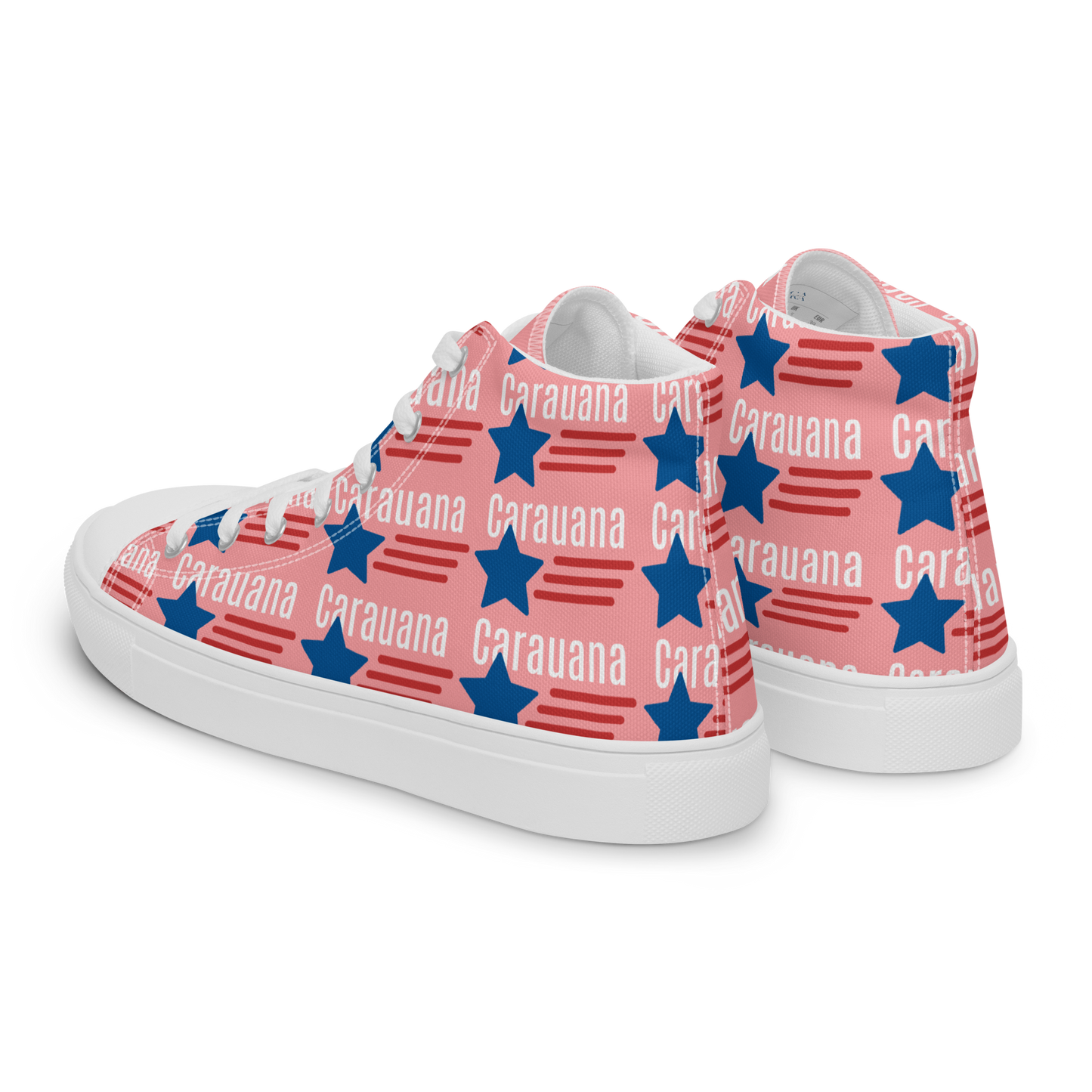 CARAUANA Hip Hop canvas shoes pink USA Carauana Store