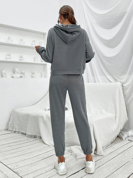 Ivy Lane Sports Hoodie and Joggers Set Carauana Store