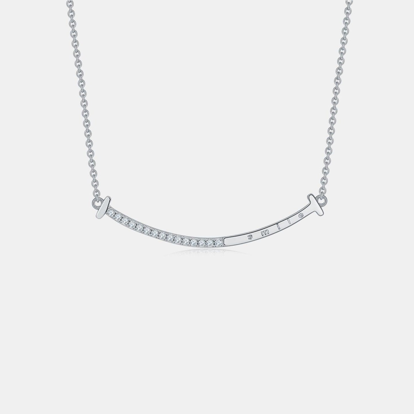 Moissanite 925 Sterling Silver Necklace Carauana Store
