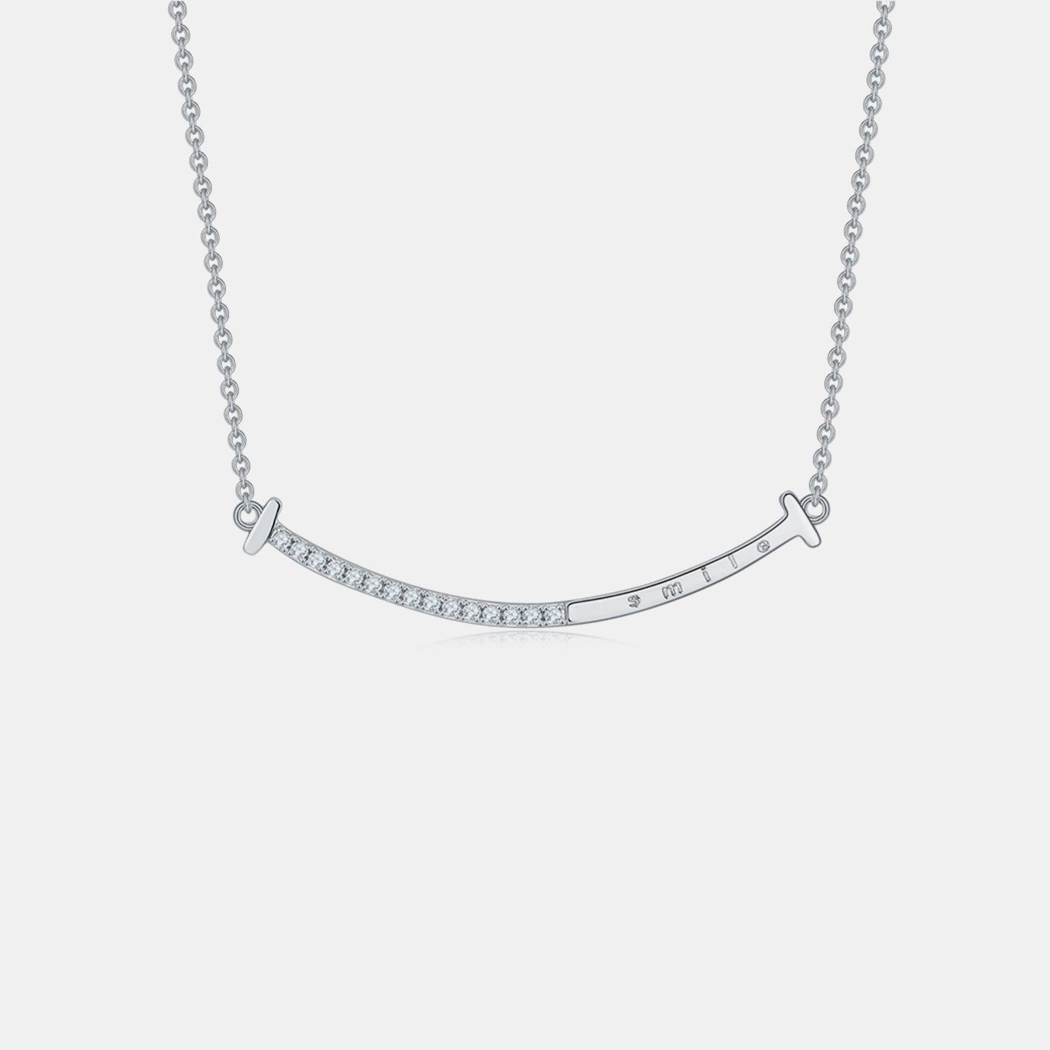 Moissanite 925 Sterling Silver Necklace Carauana Store