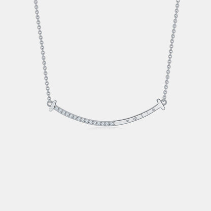Moissanite 925 Sterling Silver Necklace Carauana Store