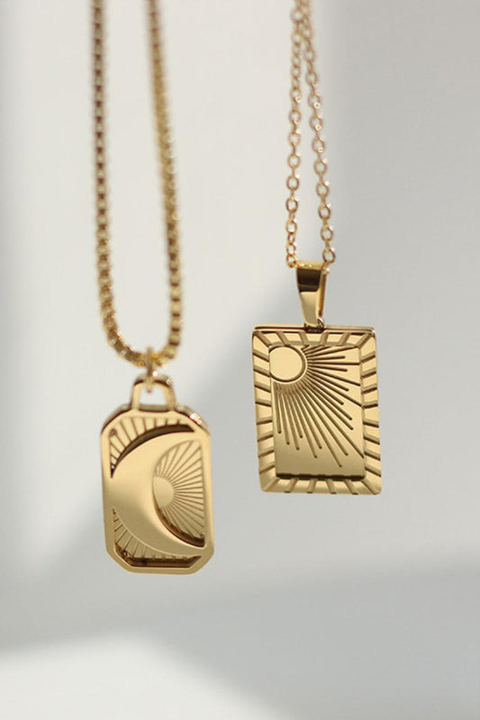 Stainless Steel 18K Gold-Plated Necklace Carauana Store