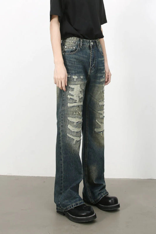 Men's Distressed Jeans Carauana Store