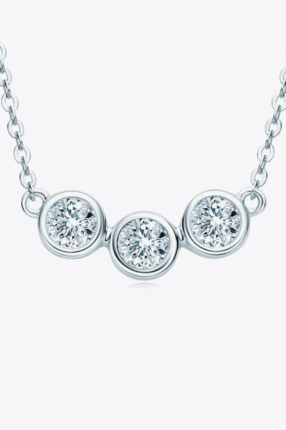 Find Your Center Moissanite Necklace Carauana Store
