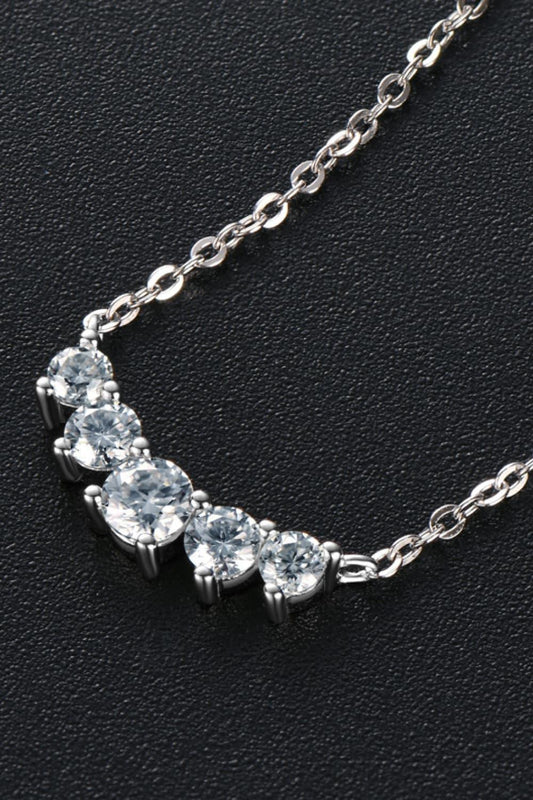 Moissanite Pendant Necklace Carauana Store