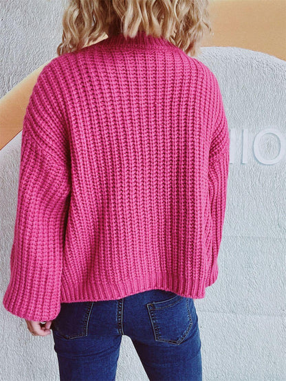 Button Up Long Sleeve Cardigan Carauana Store