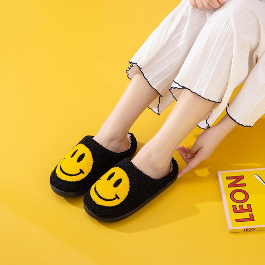 Melody Smiley Face Slippers Carauana Store