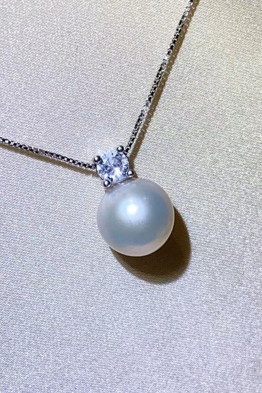 Freshwater Pearl 925 Sterling Silver Necklace Carauana Store