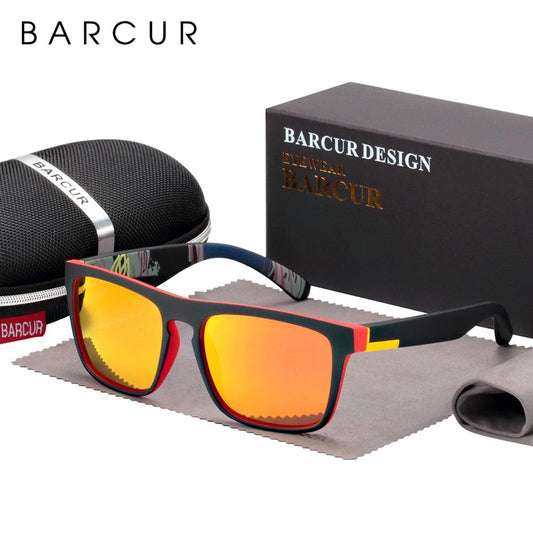 BARCUR NEW Polarized Sunglasses Men Driving Shades Carauana Store
