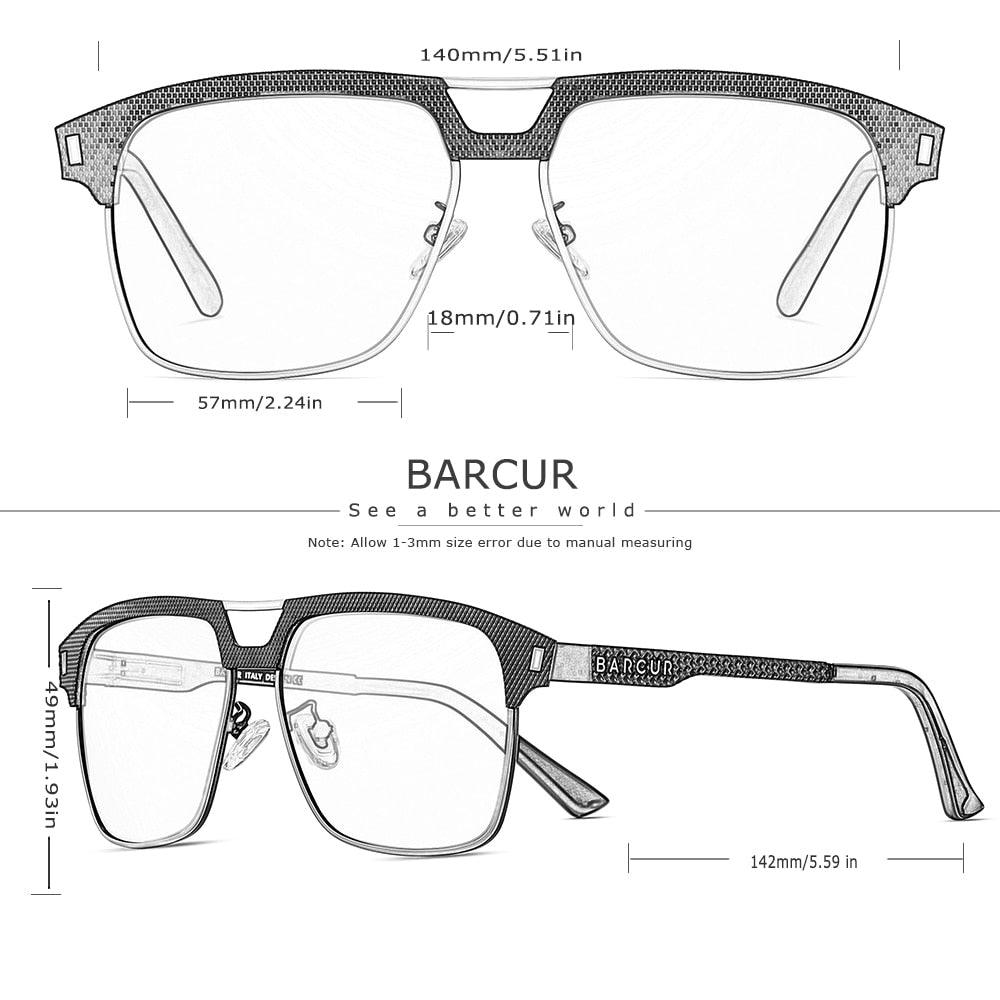 BARCUR Original Design Polarized Sunglasses