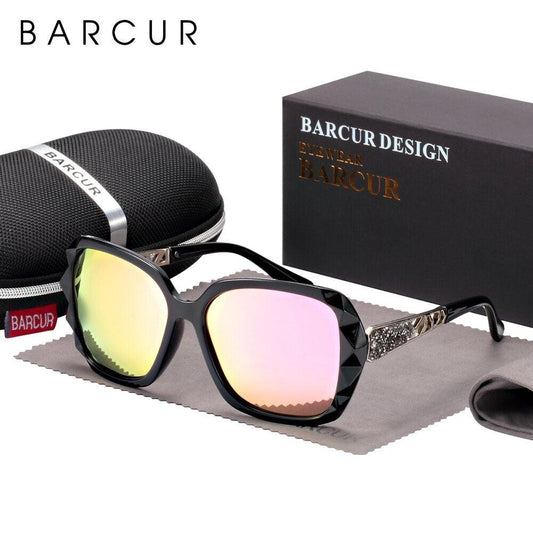 BARCUR Polarized Sunglasses UV400 Lady Fashion Gradient