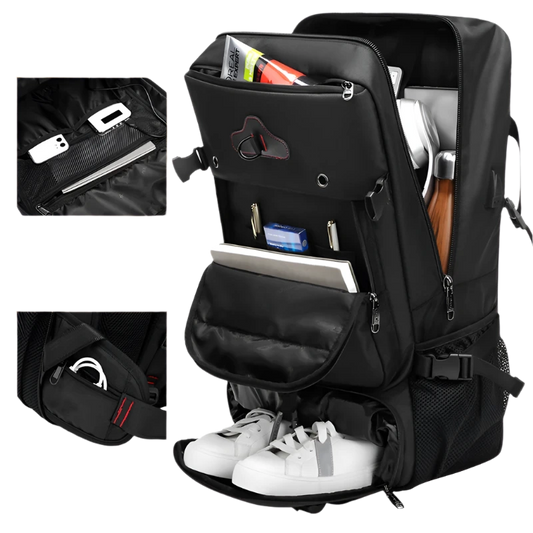 Backpack Waterproof Camping Hiking |Travel  Backpack - black
