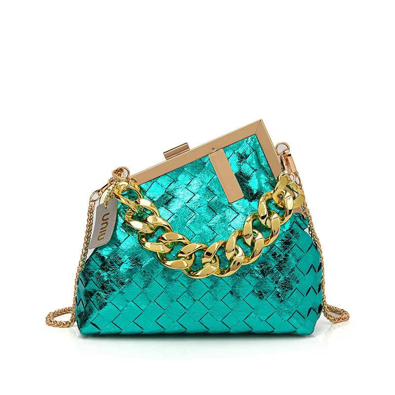 Carauana UNIU Bright Face Knitted Crossbody Bag | Fashion Satchel | NEW 2024 Collection