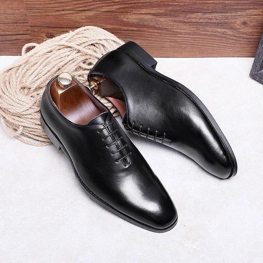 DESAI Men Business Dress Soft Genuine Leather Fashion Mens Comfortable Oxford Shoes Carauana Store