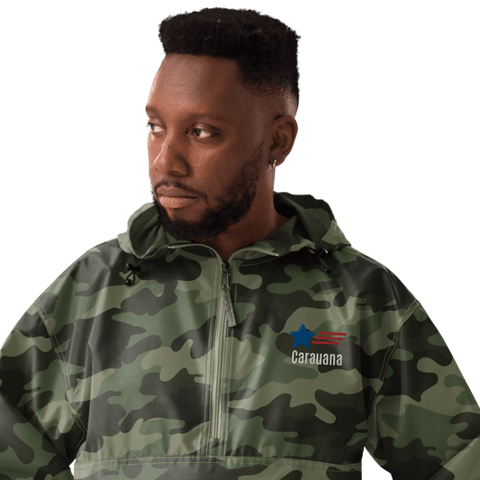 Embroidered Champion Packable Jacket Carauana Store