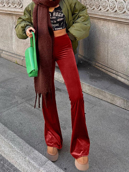 High Waist Flare Pants Carauana Store